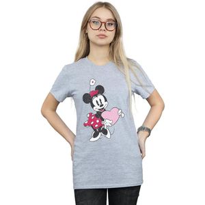 Li-cense Disney dames minnie mouse liefdeshart katoenen vriendje t-shirt