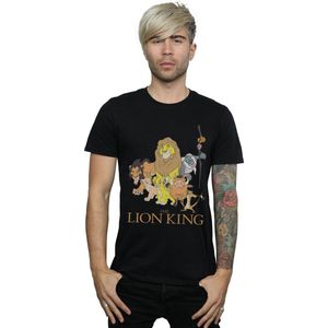 Disney Heren The Lion King Groep T-Shirt