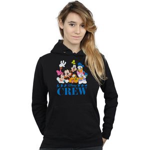 Hoodie - Gedrukt - Zwart - 50% Katoen 50% Polyester