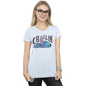 Li-cense Disney dames lilo and stitch chillin katoenen t-shirt