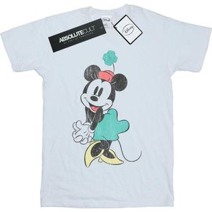 Li-cense Disney dames minnie mouse shamrock hat katoenen boyfriend-t-shirt