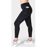 Sweaty Betty - Power 7/8 Workout Legging - Ultra Black Camo Print - 62% Polyamide, 38% Elastaan