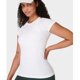 Sweaty Betty Athlete Seamless Workout T-Shirt WIT