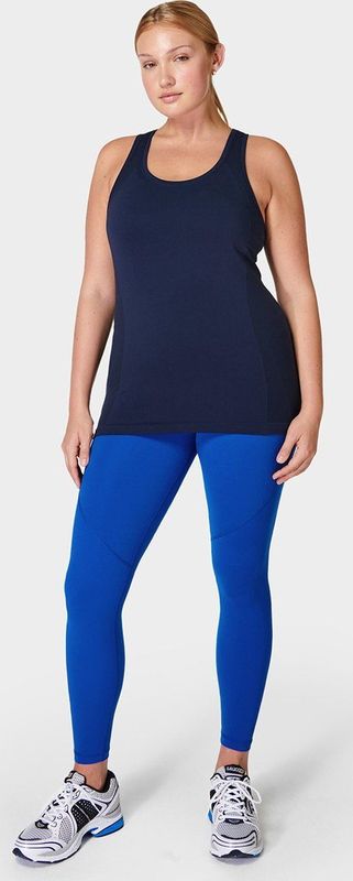 Sweaty Betty - Athlete - Sporttop - Navy Blue - Naadloos