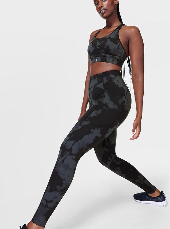 Sweaty Betty Power UltraSculpt High Waist Workout Leggings ZWART