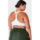 Sweaty Betty - Power Medium Support - Sport BH - Wit - 62% Polyamide 38% Elastaan