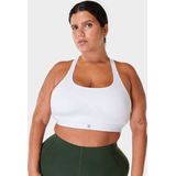 Sweaty Betty - Power Medium Support - Sport BH - Wit - 62% Polyamide 38% Elastaan