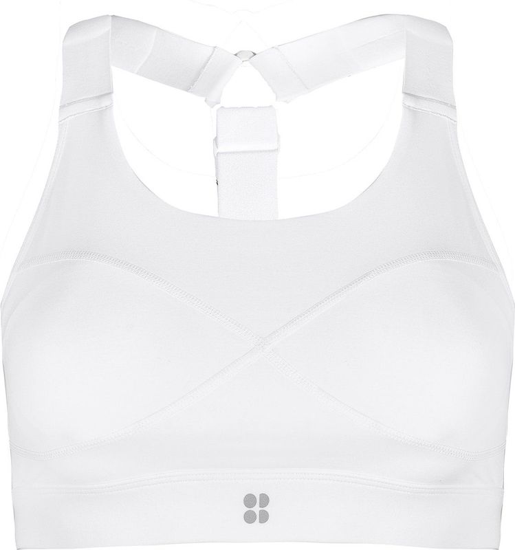 Sweaty Betty - Power Medium Support - Sport BH - Wit - 62% Polyamide 38% Elastaan