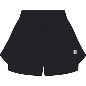 Sweaty Betty - Tempo Run - Korte Broek - Zwart - Ademend Materiaal