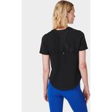 Sweaty Betty - Breathe Easy - T-Shirt - Black - 91% Gerecycled Polyester