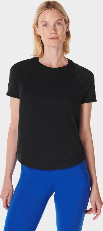 Sweaty Betty - Breathe Easy - T-Shirt - Black - 91% Gerecycled Polyester