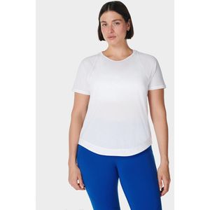 Sweaty Betty - Breathe Easy T-Shirt - Wit - Dames T-shirt