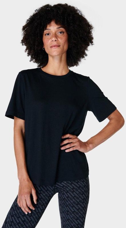 T-Shirt Sweaty Betty Women Essential Crew Neck Black-M