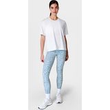 Sweaty Betty - Soft Flow Studio - T-Shirt - White - Slim Fit, Ademend, Gerecycled Polyester
