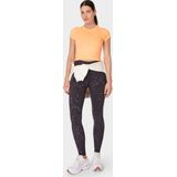 Sweaty Betty Athlete Crop Seamless Workout T-Shirt ORANJE