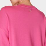 Sweaty Betty - After Class Longline - Trui - Camellia Pink - Biologisch Katoen/Modal