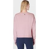 Sweaty Betty - After Class Crop - Trui - Pirouette Pink - 50% Biologisch Katoen, 50% Modal