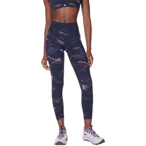 Legging Sweaty Betty Women Power 7/8 Workout Blue Spray Camo-XS