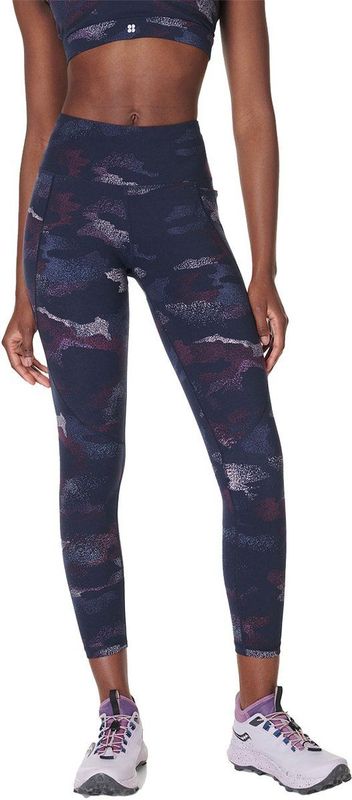 Sweaty Betty - Power 7/8 Workout - Sportlegging - Blue Spray Camo
