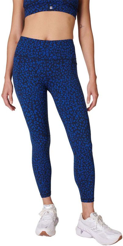 Sweaty Betty - Power 7/8 Legging - Blauw - Dierenprint - Sportbroek