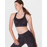 Sweaty Betty - Power Medium Support Sports Bra - Sport BH - Zwart Luxe Leopard Print - 62% Polyamide, 38% Elastaan