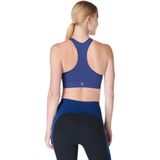 Sweaty Betty - Stamina Workout - Sport BH - Flux Blue - 93% Polyamide, 7% Elastaan, Slim Fit, 4-way stretch