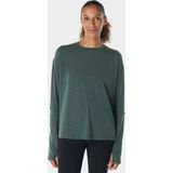Sweaty Betty Soft Flow Studio Long Sleeve Top GROEN