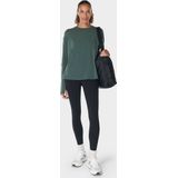 Sweaty Betty Soft Flow Studio Long Sleeve Top GROEN