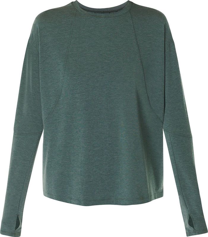 Sweaty Betty Soft Flow Studio Long Sleeve Top GROEN