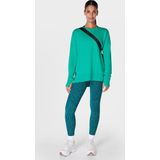Sweaty Betty - After Class Longline - Trui - Gem Green - 50% Biologisch Katoen, 50% Modal