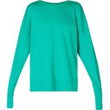 Sweaty Betty - After Class Longline - Trui - Gem Green - 50% Biologisch Katoen, 50% Modal