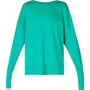 Sweaty Betty - After Class Longline - Trui - Gem Green - 50% Biologisch Katoen, 50% Modal