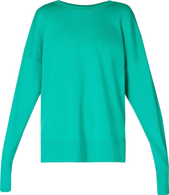Sweaty Betty - After Class Longline - Trui - Gem Green - 50% Biologisch Katoen, 50% Modal