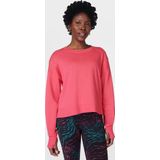 Sweaty Betty - After Class Crop - Trui - Sweet Pink
