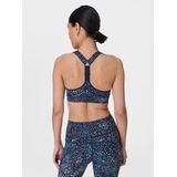 Sweaty Betty - Power Medium Support - Sport BH - Blue Aurora Print