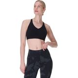 Sweaty Betty - Power Pulse Bra - Sport BH - Zwart - 62% Polyamide, 38% Elastaan