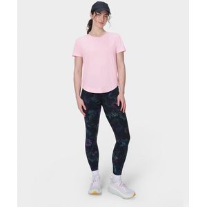 Sweaty Betty - Breathe Easy - T-Shirt - Nerine Pink - Lichtgewicht en Zweetafvoerende Stof