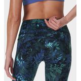 Sweaty Betty - Power Workout Legging - Green Forest Print - 62% Polyamide, 38% Elastaan