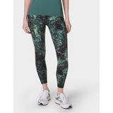 Sweaty Betty - Power Workout Legging - Green Firefly Print - 62% Polyamide, 38% Elastaan