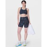 Sweaty Betty - Power 6" Biker - Korte Broek - Blue Aurora Print - Zweetafvoerende Stof