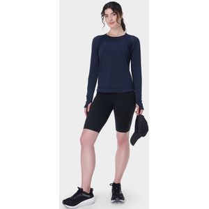 Sweaty Betty - Breathe Easy Top - Navy Blue - Katoen