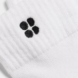 Sweaty Betty - Essentials Mini Crew - Sokken - Wit - 74% Biologisch Katoen, Geribbelde Bovenkant