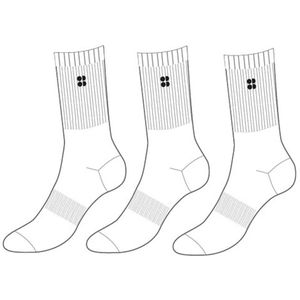 Sweaty Betty - Essentials Crew - Enkelsokken - Wit - 3-Pack