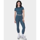 Sweaty Betty - All Day Active - Legging - Subdued Blue - 80% Gerecycled Polyester, 20% Elastaan