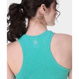 Sweaty Betty - Athlete Seamless Workout - Tanktop - SeaSpray RippleBlue Marl