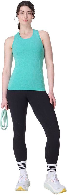 Sweaty Betty - Athlete Seamless Workout - Tanktop - SeaSpray RippleBlue Marl
