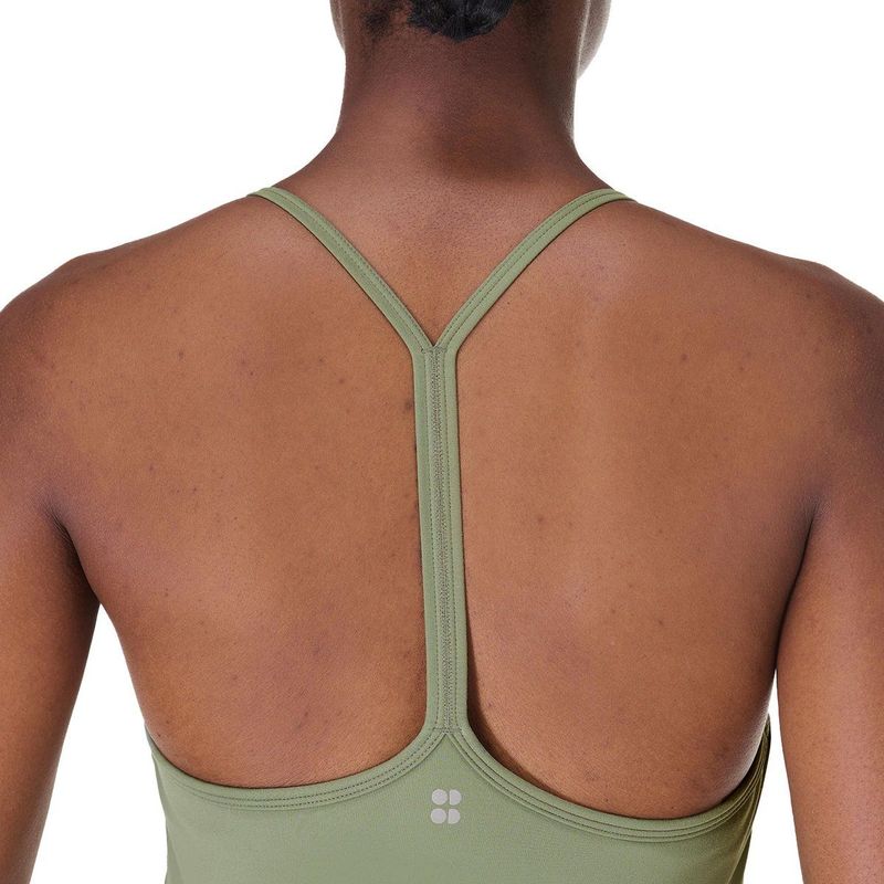 Sweaty Betty - Soft Flow Double Up Bra - Tanktop - Willow Green