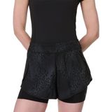 Sweaty Betty - New Mid Price Point Running - Korte Broek - Grey Hybrid Leopard Print