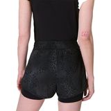 Sweaty Betty - New Mid Price Point Running - Korte Broek - Grey Hybrid Leopard Print