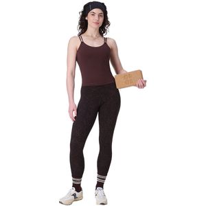 Sweaty Betty - Ultimate Yoga Legging - Brown Panther Print - Sportbroek